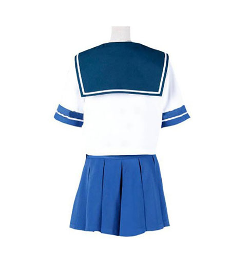 Kantai Collection : Bleu Sazanami Costumes Cosplay Acheter Pas Cher